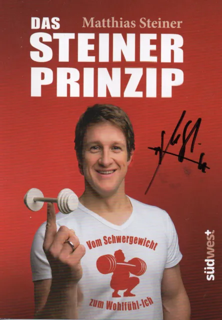 Autogramm - Matthias Steiner (Gewichtheben)