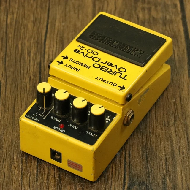 BOSS OD 2R Turbo Overdrive with Remote Overdrive Boss Effector   Sakae