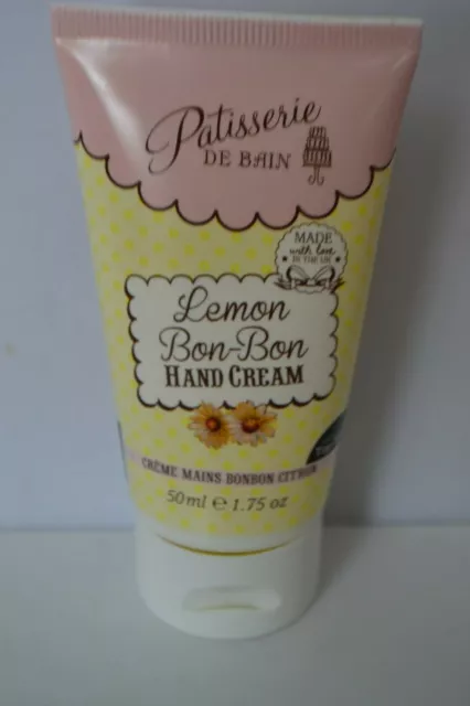 Patisserie De Bain Lemon Bon-Bon hand cream travel size 50ml RRP £8.99