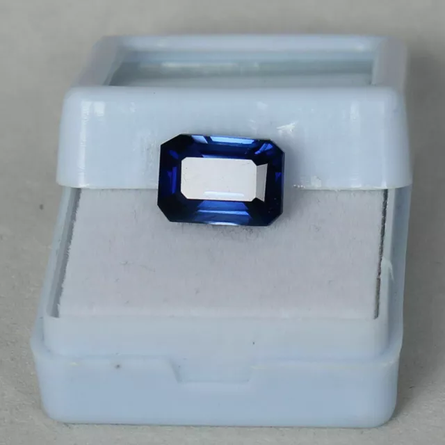 4.40 Ct. Natural Kashmir AAA++ Royal Blue Sapphire Octagon Cut Loose Gemstones