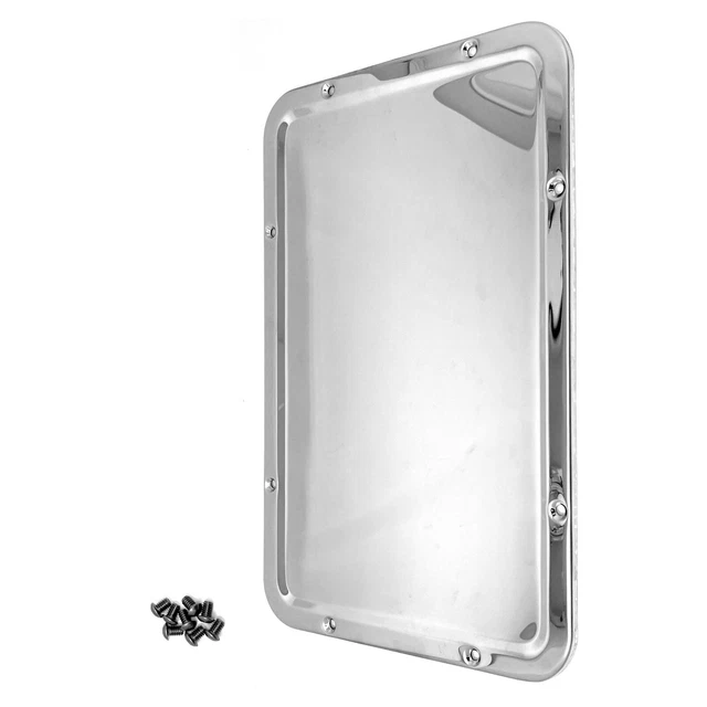 Norix R565-411 Ironman Mirror 11.25 x 17.25 in, Detention Safety Stainless Steel