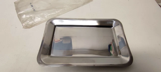 Bandeja Acero Vintage Modernismo 35x22
