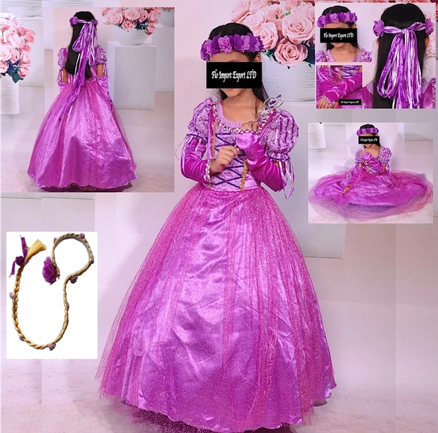 Vestito carnevale bambina rapunzel hotsell