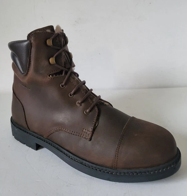 CAVALHORSE Bottines marron fourrées à lacets Vigourlet hiver Taille 40 ou 41