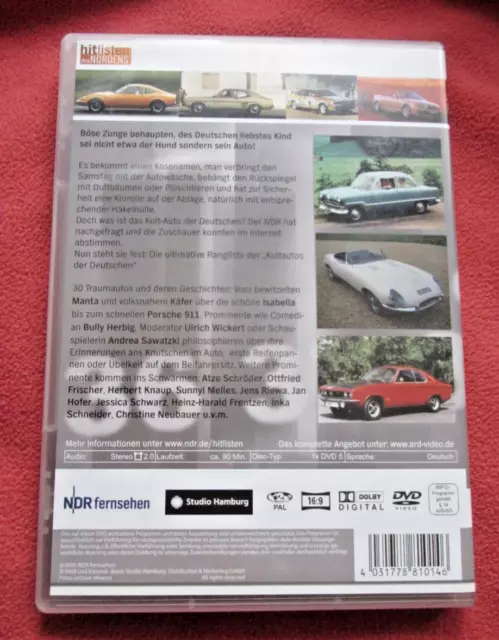 Die Kultautos der Deutschen - NDR Hitlisten des Nordens (2008) DVD 2