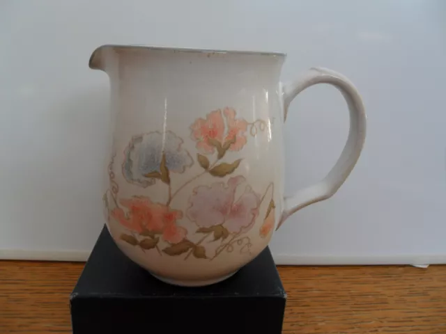 Denby Coloroll  "Encore" Sweet Pea 1/2 Pint Milk/Cream Jug Free P&P