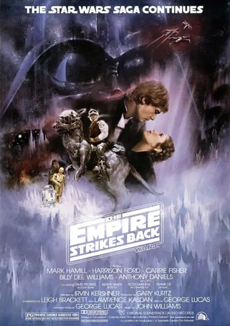 Star Wars Episode V The Empire Strikes Back Movie Poster A5 A4 A3 A2 A1 2