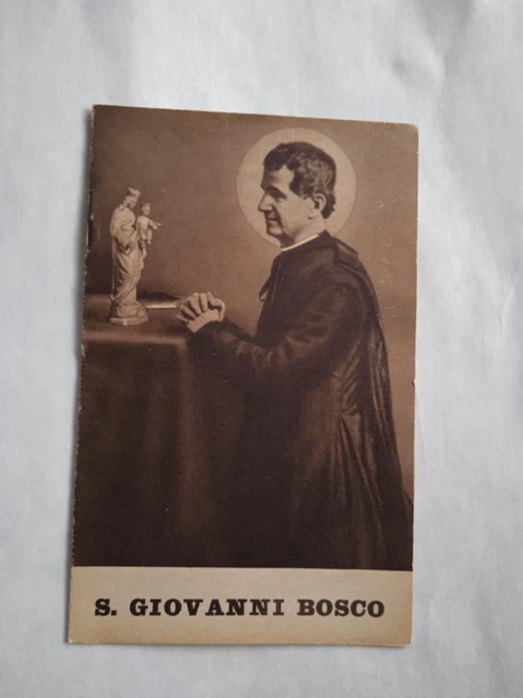 Immagginetta, Santino 1934 *S. Giovanni Bosco* - Leggi
