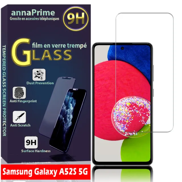 Vitre Protecteur d'écran Film Verre Trempe pour Samsung Galaxy A52S 5G 6.5"