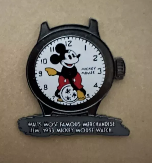 Disney Pin WDW 1933 Mickey Mouse Watch 100 Years of Magic Limited Edition