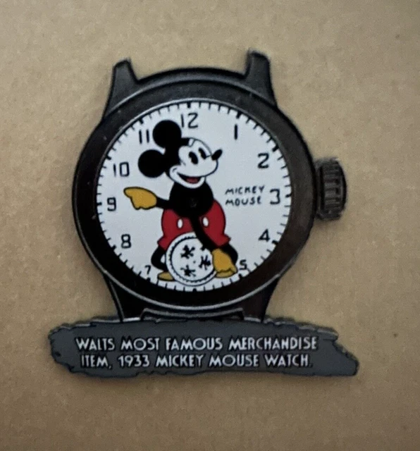 Disney Pin WDW 1933 Mickey Mouse Watch 100 Years of Magic Limited Edition Disney Pin WDW 1933 Mickey Mouse Watch 100 Years of Magic Limited Edition