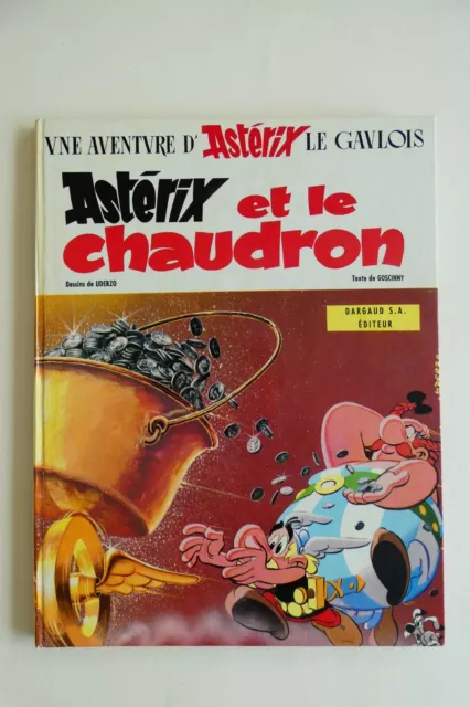 EO 1ère Ed « ASTERIX et le chaudron » Albert UDERZO René GOSCINNY 1969  TBE