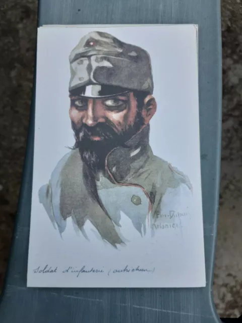 Austrian Military Infantryman Postcard