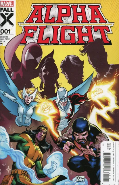 2023 Alpha Flight Limited Series Listing (#1 Available/Fall Of X/X-Men)