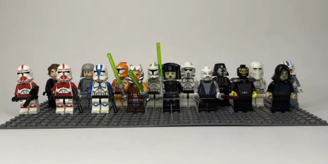 Lego, Star Wars Mini Figuren Konvolut  16 Stück in gutem Zustand