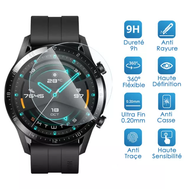 [Pack x6] Verre Fléxible Dureté 9H pour Tinwoo T20W Montre connectée 3