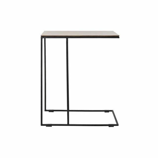 Tavolo aggiuntivo DKD Home Decor 8424001807475 50 x 30 x 61 cm Nero Metallo Marr
