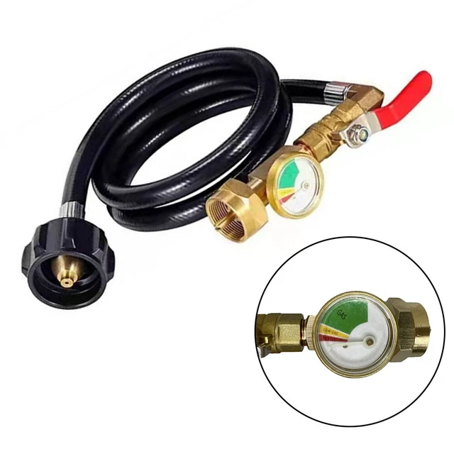 Adaptateurs Tuyau Gaz Cuivre Lot De 4 - Connexion Bouteille 1/2 à 1/4 3/4 Réchauds Camping