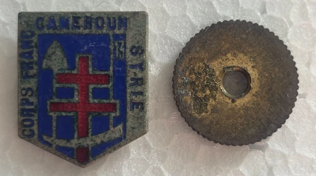 RARE INSIGNE DU 318ème Régiment D'Artillerie Portée. EUR 85,00