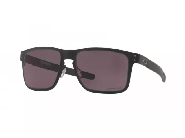 Sonnenbrille Oakley OO4123 holbrook Metall PRIZM grau schwarz 412311