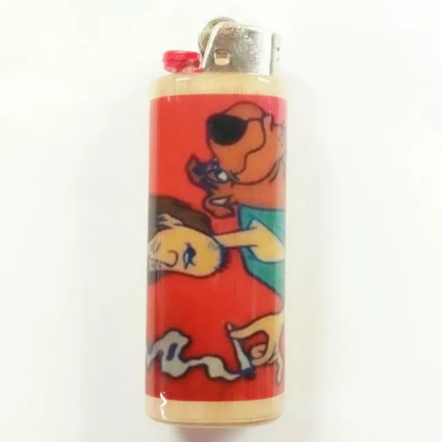 Shaggy Scooby Doo Joint Lighter Case Holder Sleeve Cover Fits Bic