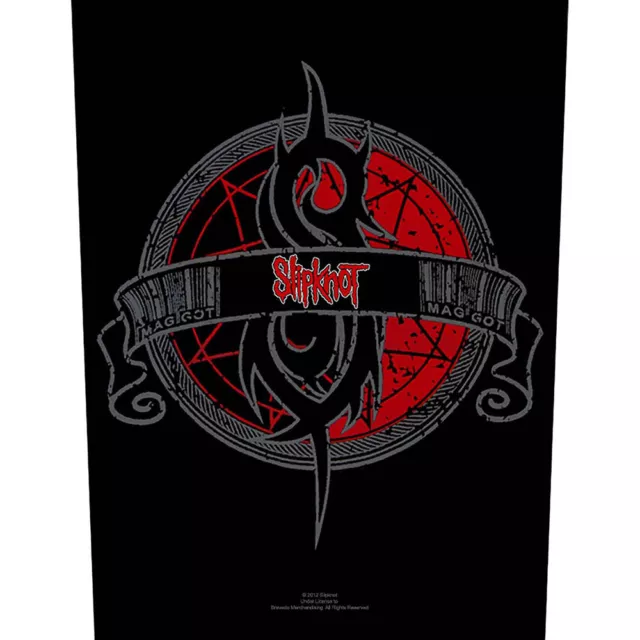 Slipknot - "Crest" - Large Size - Sew On Back Patch - Officially Licensed
