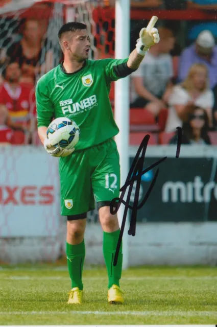 Burnley Hand Signed Alex Cisak 6X4 Photo.