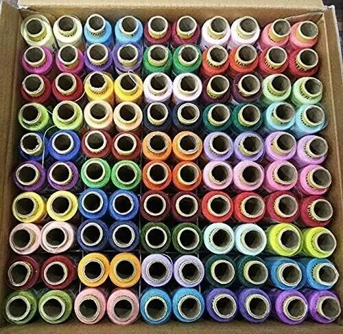 60PCS Sewing Thread Kit, Mini Spools and Bobbins for Sewing Machine, Hand  Sewing