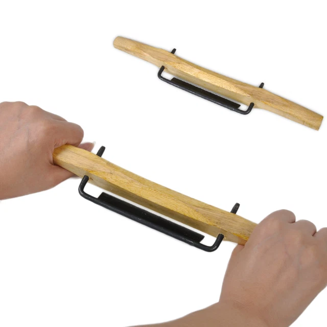 DIY 10cm Best quality Wood Flat Woodworking Spoke Shave Hand Tool Edged Plane