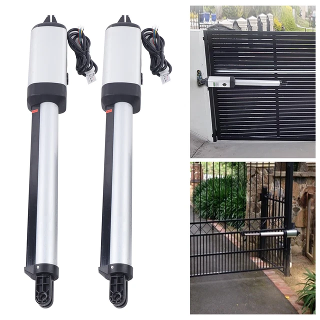 AUTOMATIC GATE OPENERS Electric Dual Arm Swing Gate Opener w/ Remote