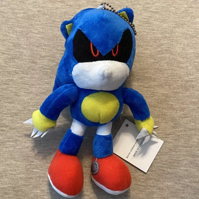 Official METAL SONIC Sonic The Hedgehog 10 in. Plush Great Eastern (Metaru)  699858525232