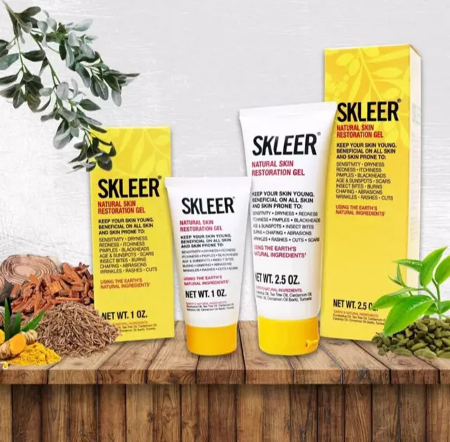 Skleer- #1 Scar Gel for Old & New Scars  Defeat toughest Acne Scars