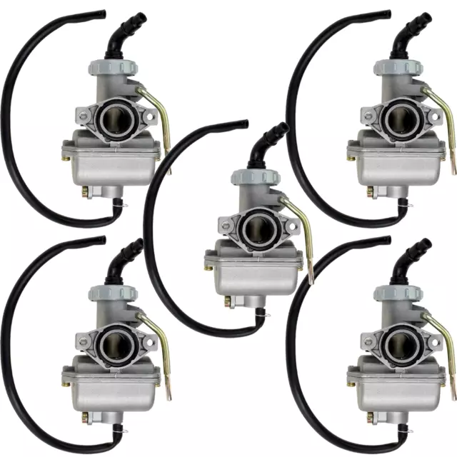 5X Carburetor for 50cc 70cc 90cc 110cc 125cc PZ20 ATV Quad Go kart SUNL TAOTAO