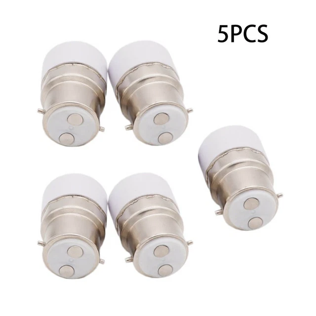 Set convertitore lampadina da baionetta a piccola vite premium confezione da 5