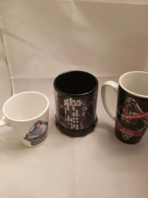 Star Wars Licensed  mugs Coffee Tea Darth Vader / Luke Skywalker