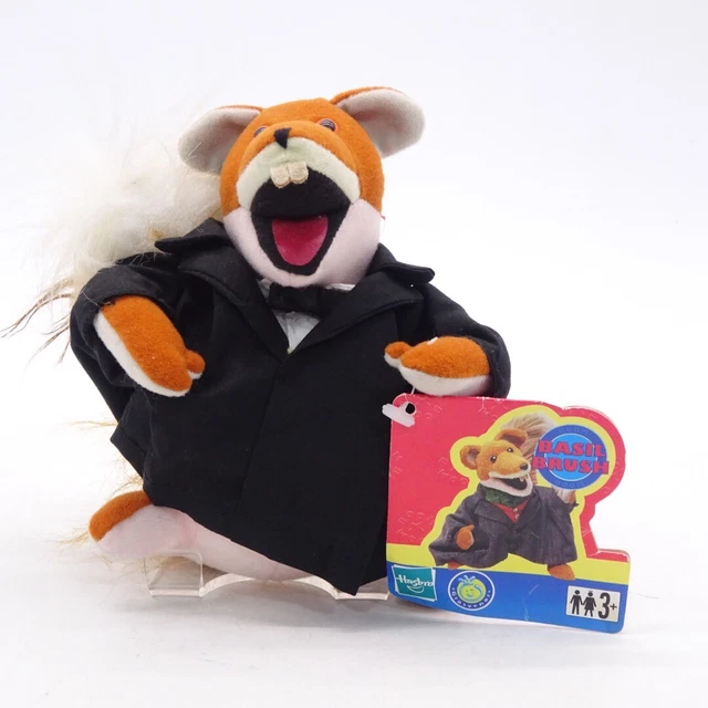 VINTAGE BASIL BRUSH Hasbro Soft Plush Toy 2001 £20.00 PicClick UK