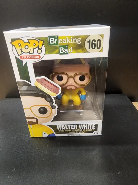 Funko Pop! Breaking Bad Walter White #160 Hazmat Suit Vaulted/Retired AUTHENTIC