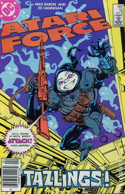 Atari Force Canadian Price Variant #16 FN 1985 Stock Image