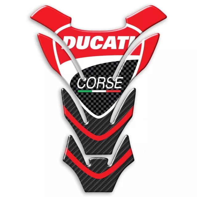 Paraserbatoio Tank Pad Adesivo 3D Protezione Serbatoio per moto DUCATI (PD007)