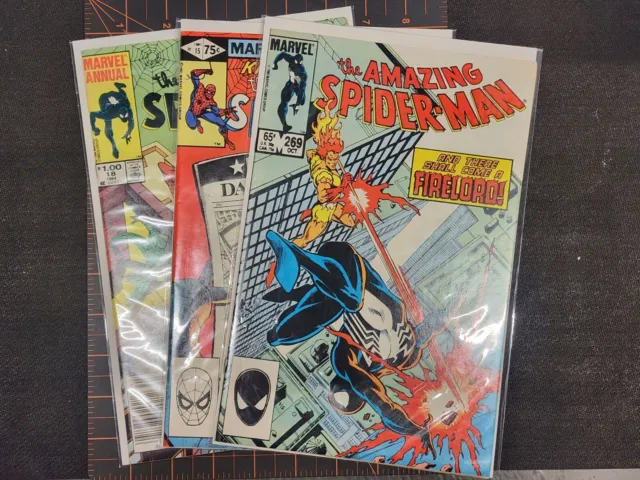 Marvel Comics Amazing Spiderman #269 & Annuals #15 & 18