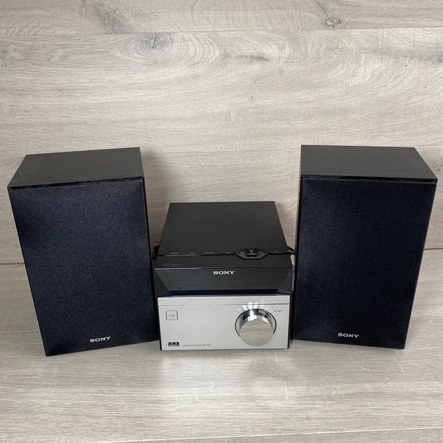 SONY CMTS20 MICRO Mini HiFi Home Audio System Aux CD Player FM Radio