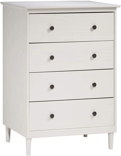 Walker Edison Tall Wood Dresser Bedroom Storage Drawer Organizer Closet Hallway