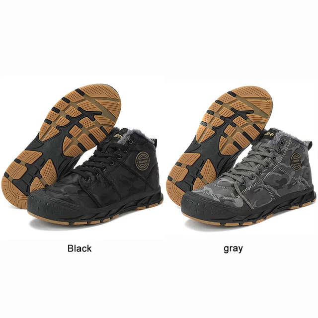 MENS HIKING BOOTS Comfortable Warm Mountain Climbing Shoes Breathable