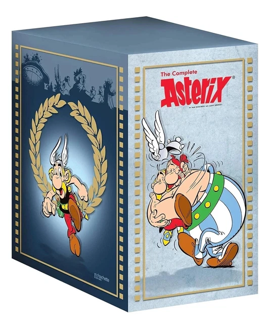 Poster affiche d'art Astérix et Obélix mort de rire (40x50cm