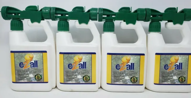 EZALL EZ All Horse Livestock Stall Cleaner 32 oz Spray Lot of 4