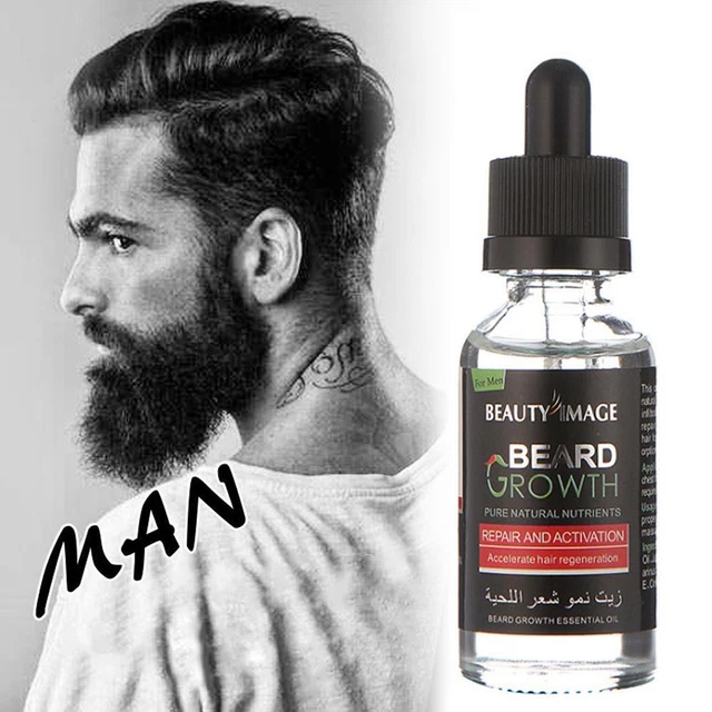 40 ml siero olio crescita barba baffi uomo a crescita rapida crescita J7G1 capelli F4T4