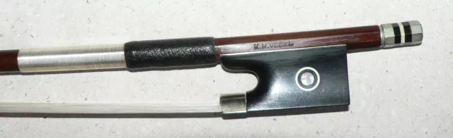 Old  Violin Bow With Brand "K.w.uebel", Ready To Play