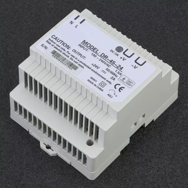 47-63(HZ) 100-240V Input Voltage Automatic Cooling Industrial DIN Rail Power