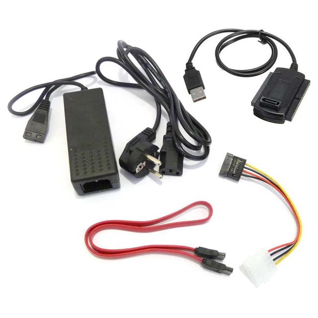 CABLE ADAPTADOR IDE A Conversor Disco Duro Hdd Dvd Alimentacion EUR 14,99 - PicClick FR