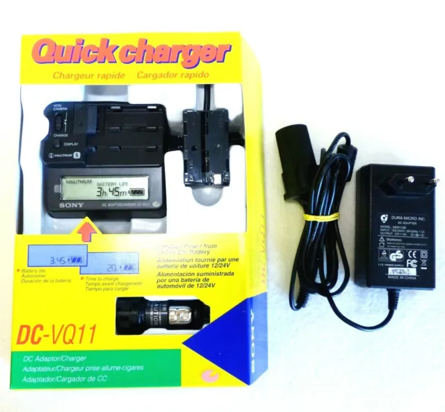 SONY DC-VQ11 (AC-VF10) Videocámara Cargador Batería Fuente de alimentación, Placa de CC DK115